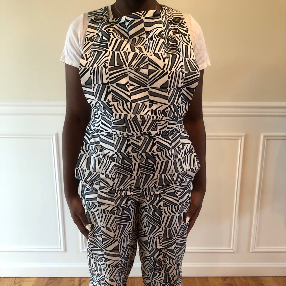 Handmade African Ankara Print Overalls